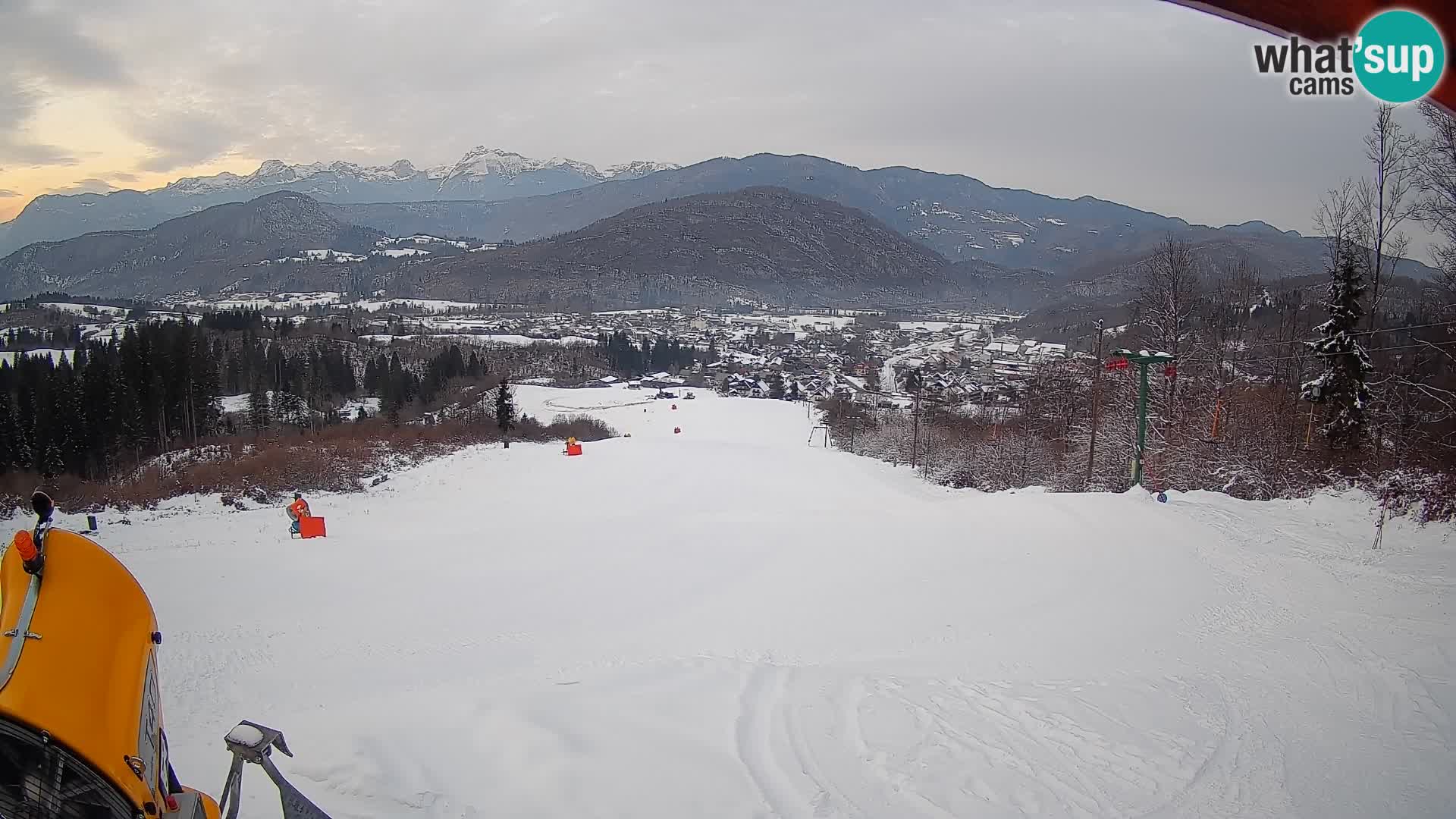 Webcam Bohinjska Bistrica – Live View from Kozji Hrbet Ski Station