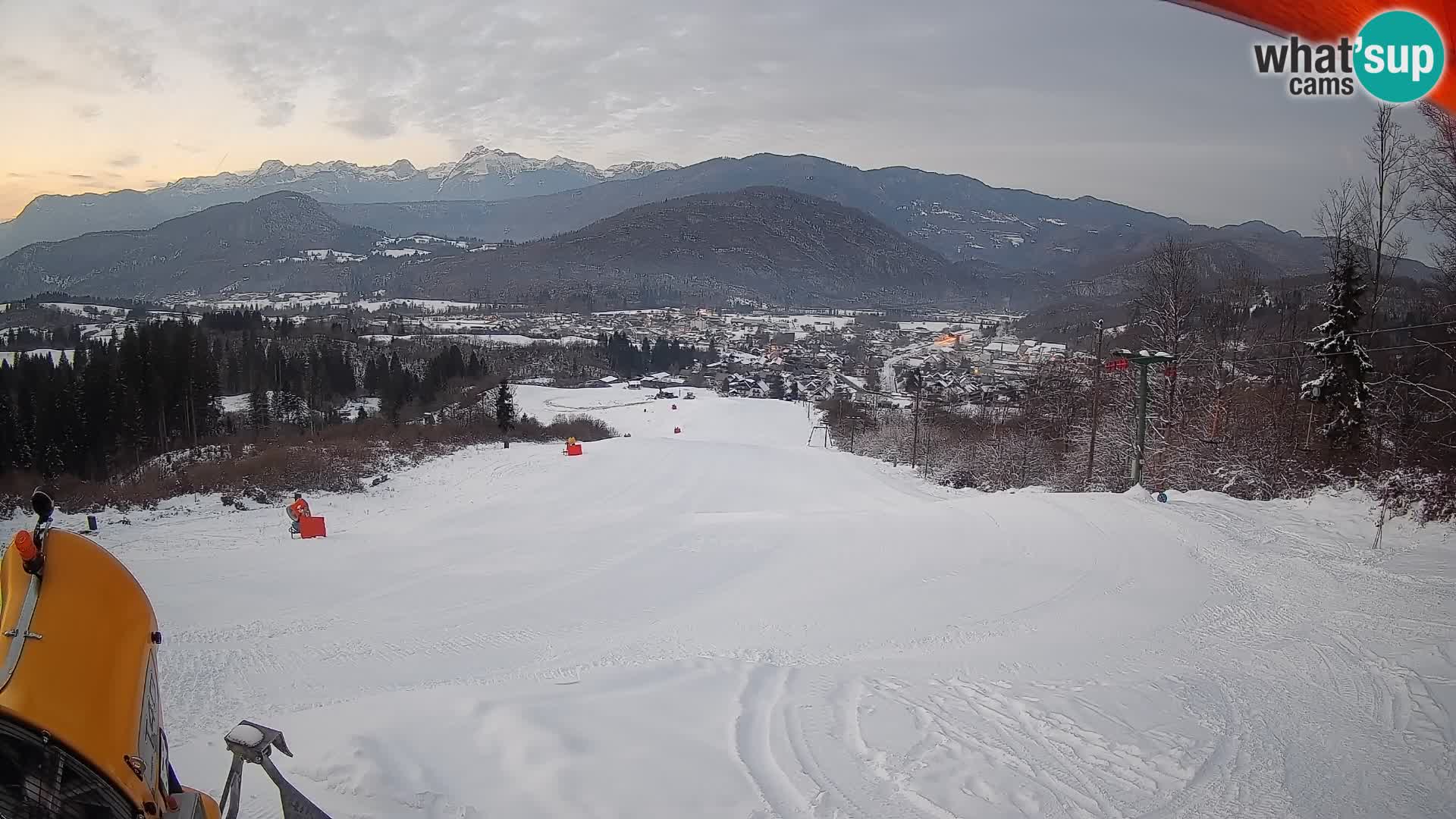 Cámara en vivo Bohinjska Bistrica – Vista en directo desde la estación de esquí Kozji Hrbet
