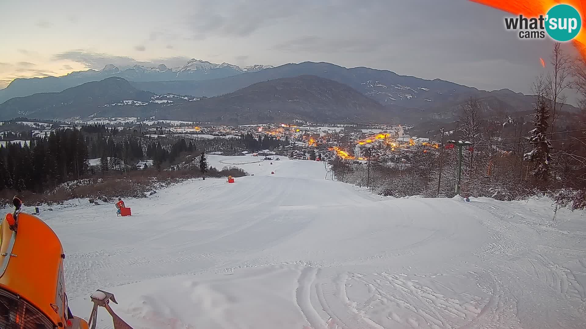 Webcam Bohinjska Bistrica – Vue en direct depuis la station de ski Kozji Hrbet