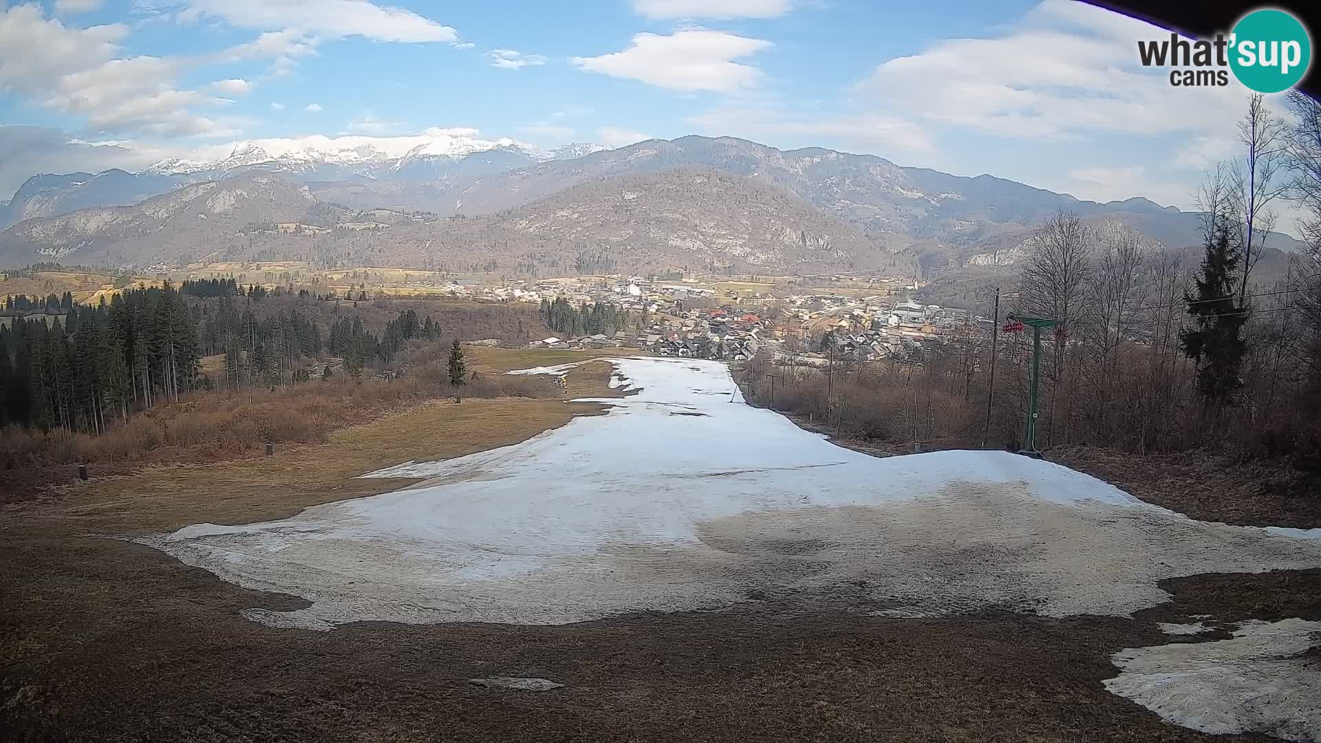 Webcam Bohinjska Bistrica – Vista live dalla stazione sciistica Kozji Hrbet