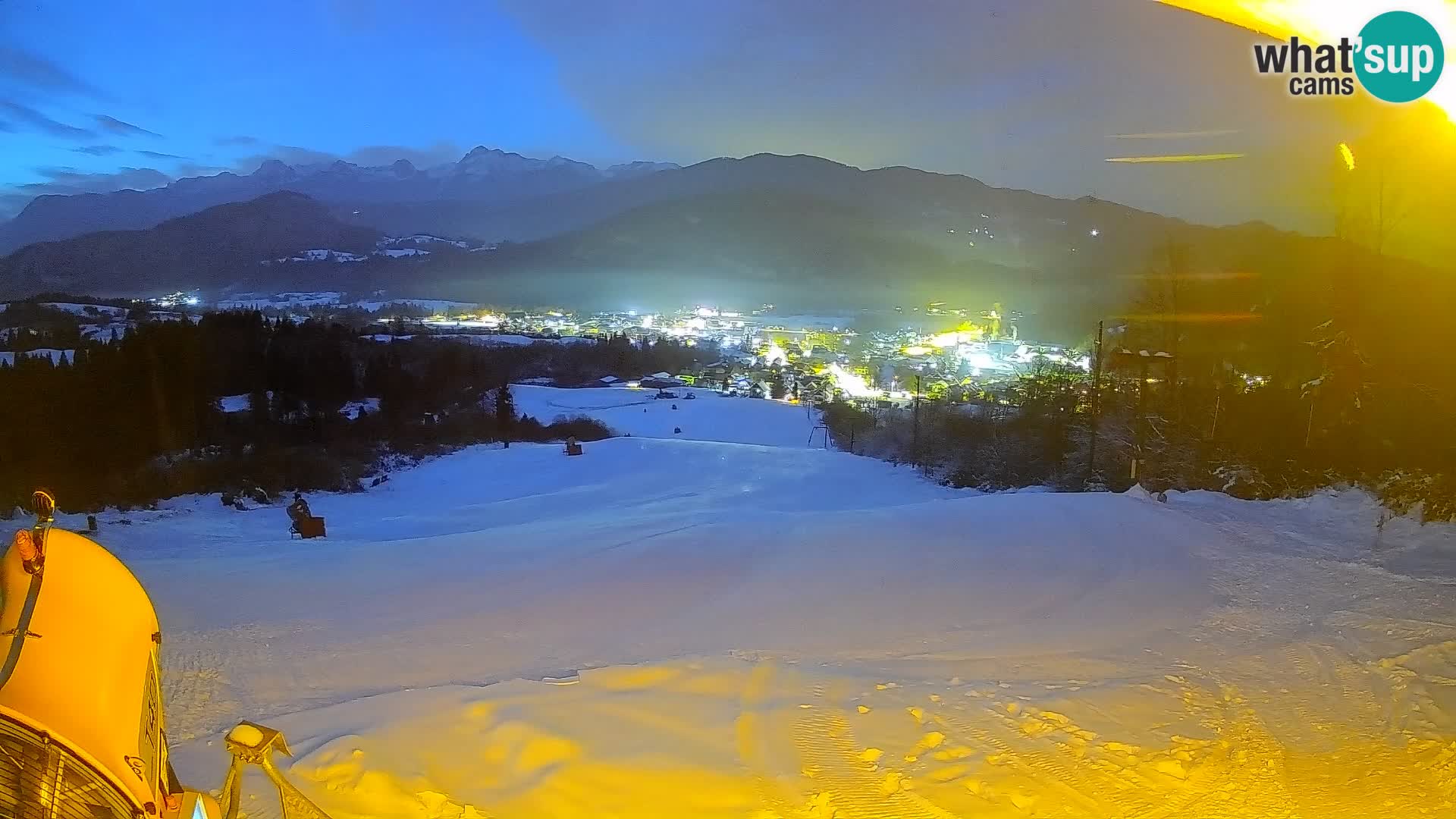 Webcam Bohinjska Bistrica – Live View from Kozji Hrbet Ski Station