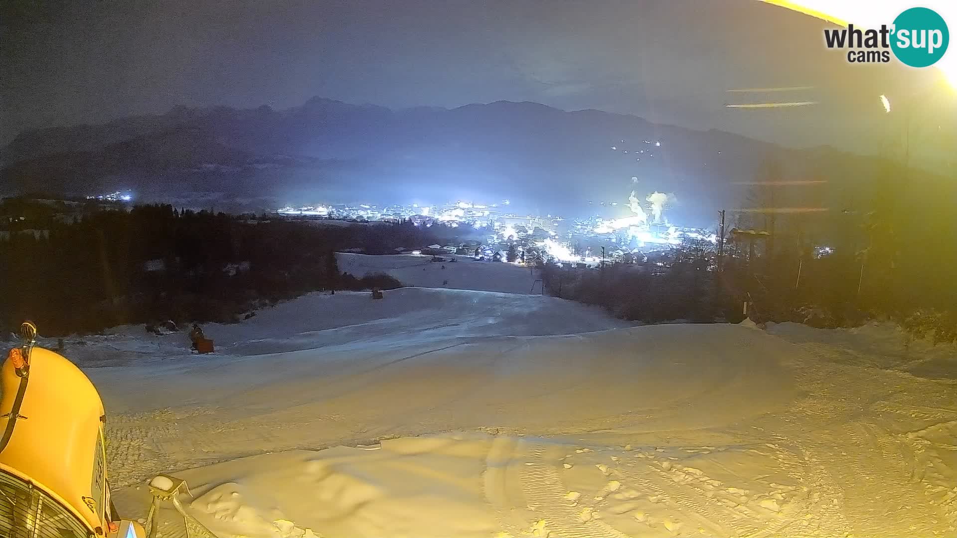 Webcam Bohinjska Bistrica – Live View from Kozji Hrbet Ski Station