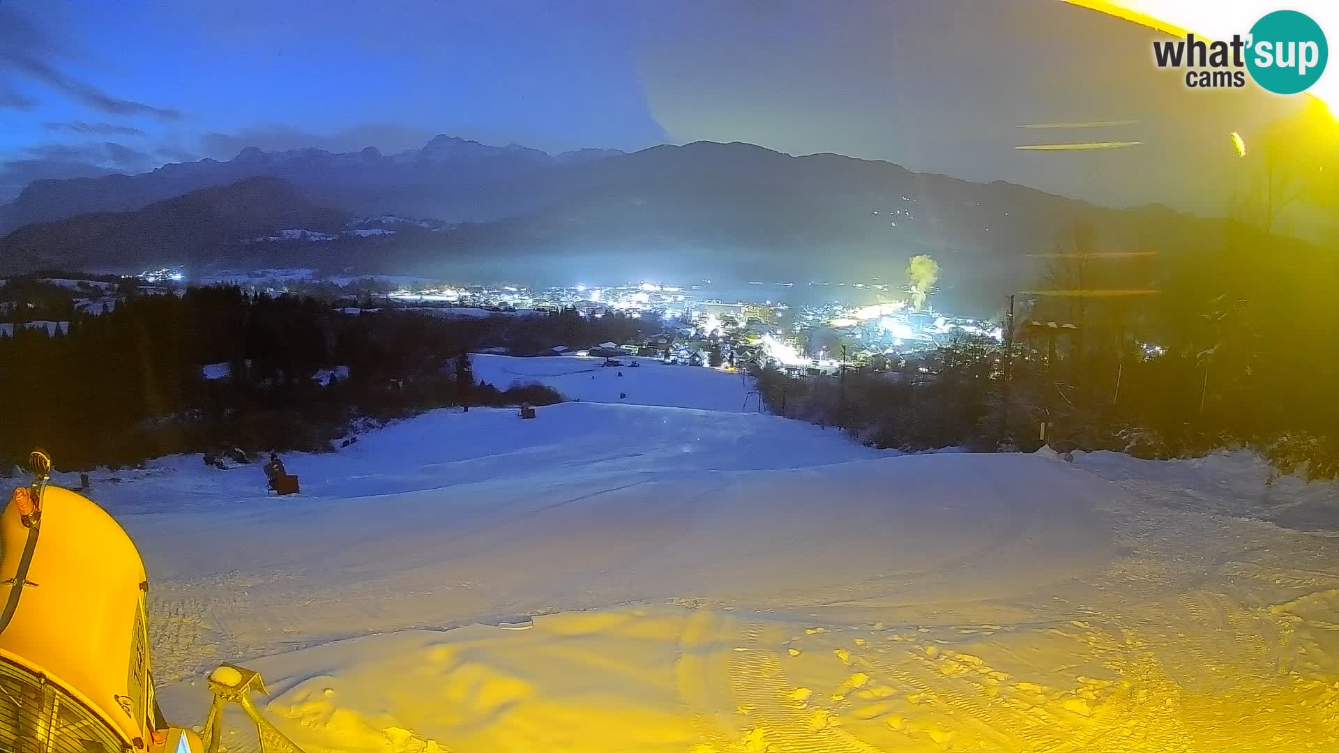 Livekamera Bohinjska Bistrica – Liveblick von der Skistation Kozji Hrbet