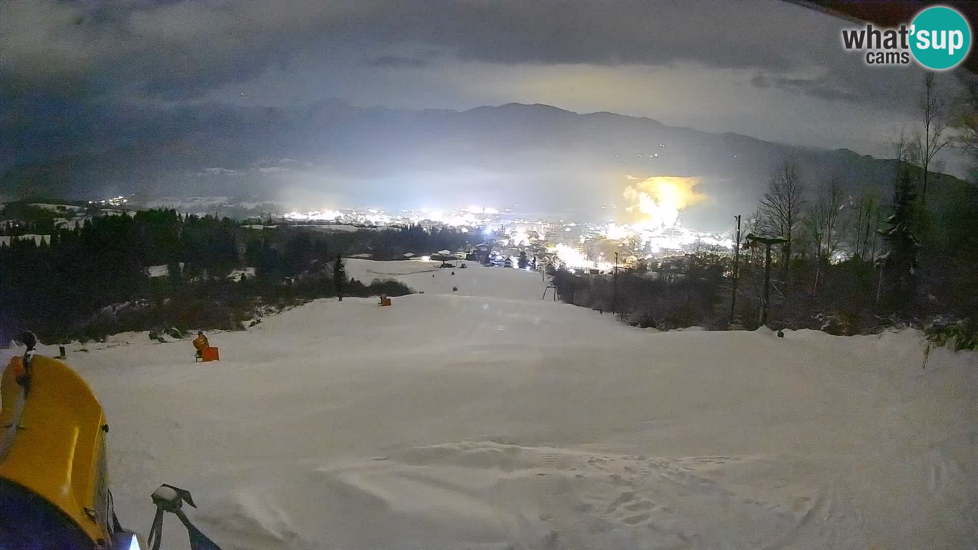 Webcam Bohinjska Bistrica – Live View from Kozji Hrbet Ski Station