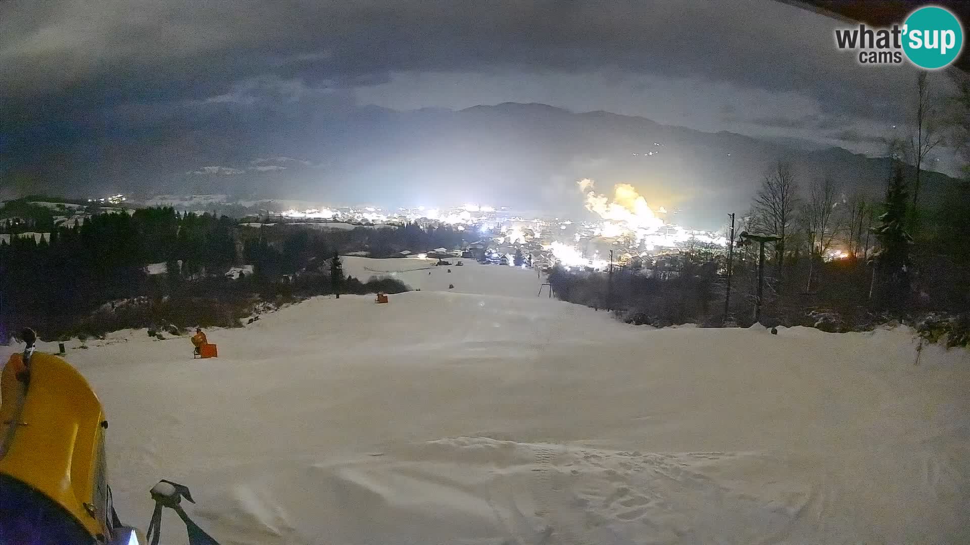 Webcam Bohinjska Bistrica – Live View from Kozji Hrbet Ski Station