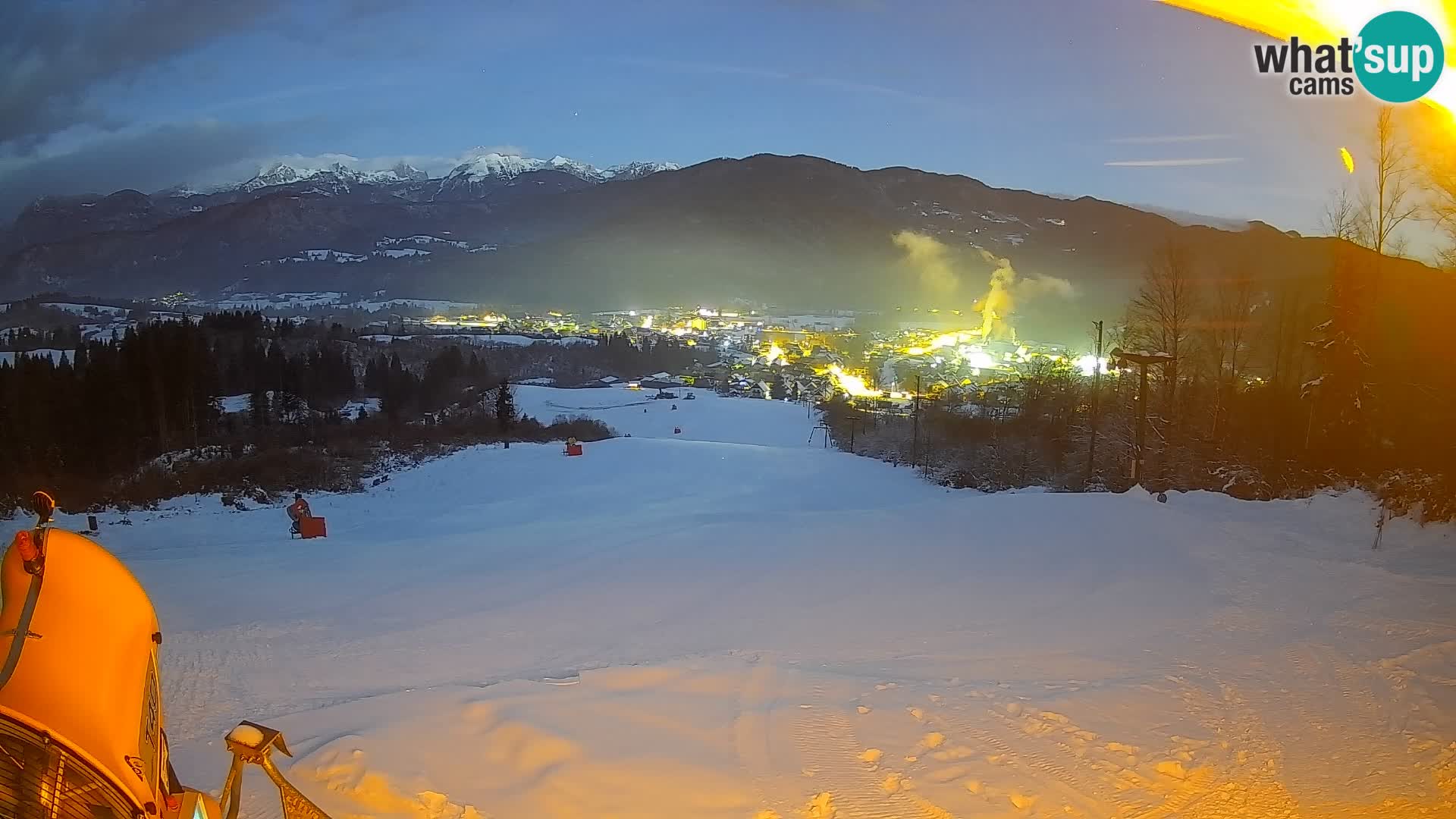 Cámara en vivo Bohinjska Bistrica – Vista en directo desde la estación de esquí Kozji Hrbet