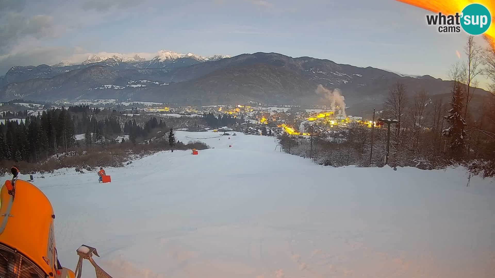 Cámara en vivo Bohinjska Bistrica – Vista en directo desde la estación de esquí Kozji Hrbet