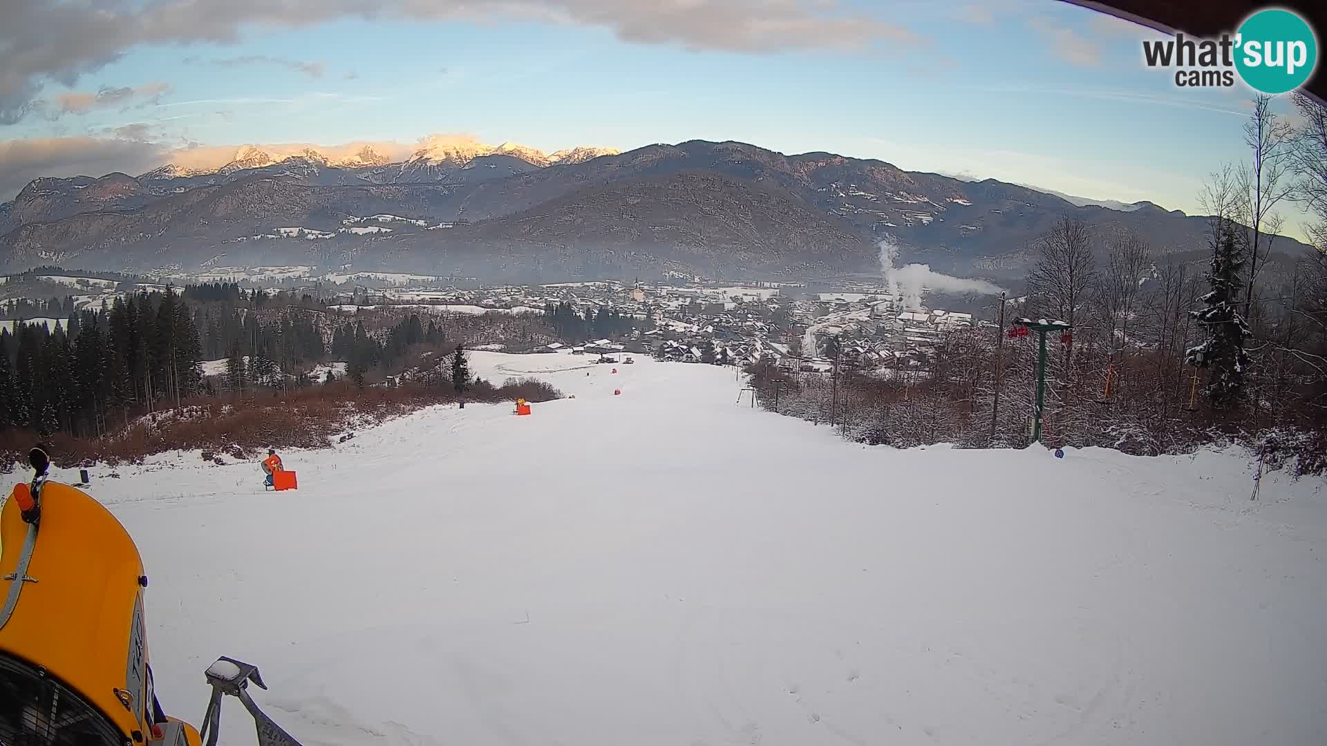 Cámara en vivo Bohinjska Bistrica – Vista en directo desde la estación de esquí Kozji Hrbet
