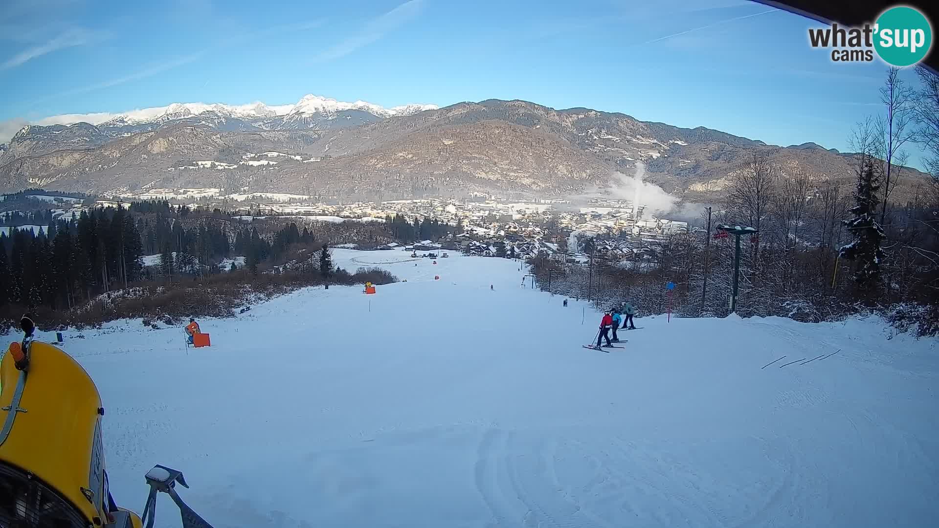Webcam Bohinjska Bistrica – Vue en direct depuis la station de ski Kozji Hrbet