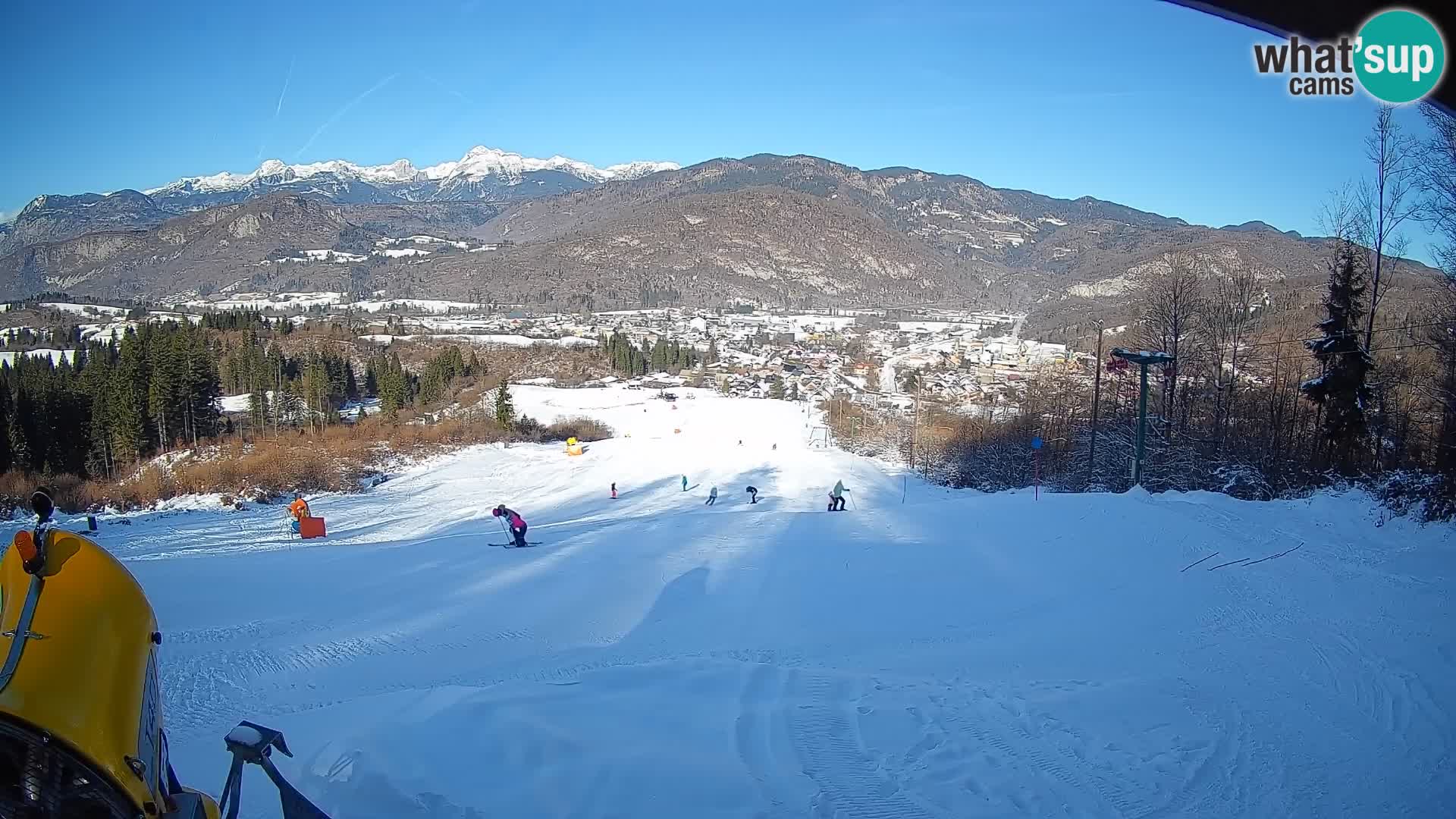 Webcam Bohinjska Bistrica – Vue en direct depuis la station de ski Kozji Hrbet
