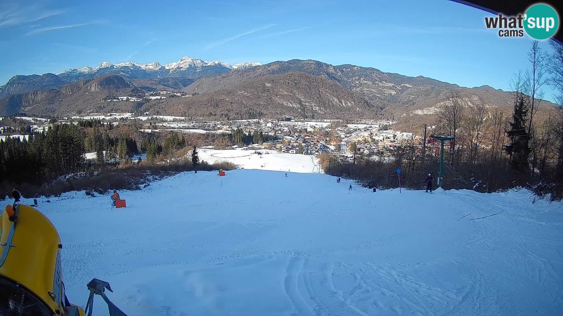 Webcam Bohinjska Bistrica – Live View from Kozji Hrbet Ski Station