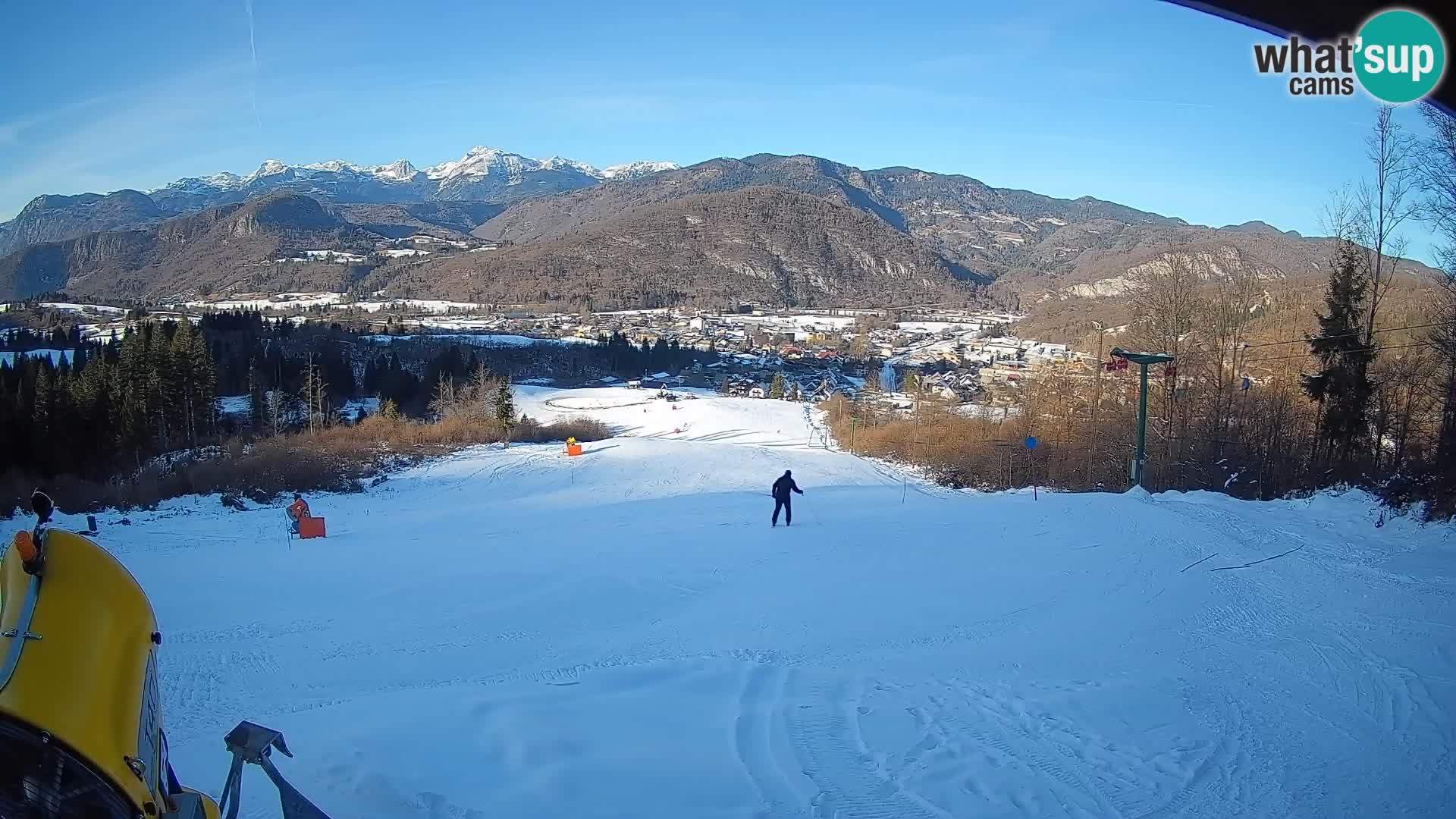 Webcam Bohinjska Bistrica – Vista live dalla stazione sciistica Kozji Hrbet