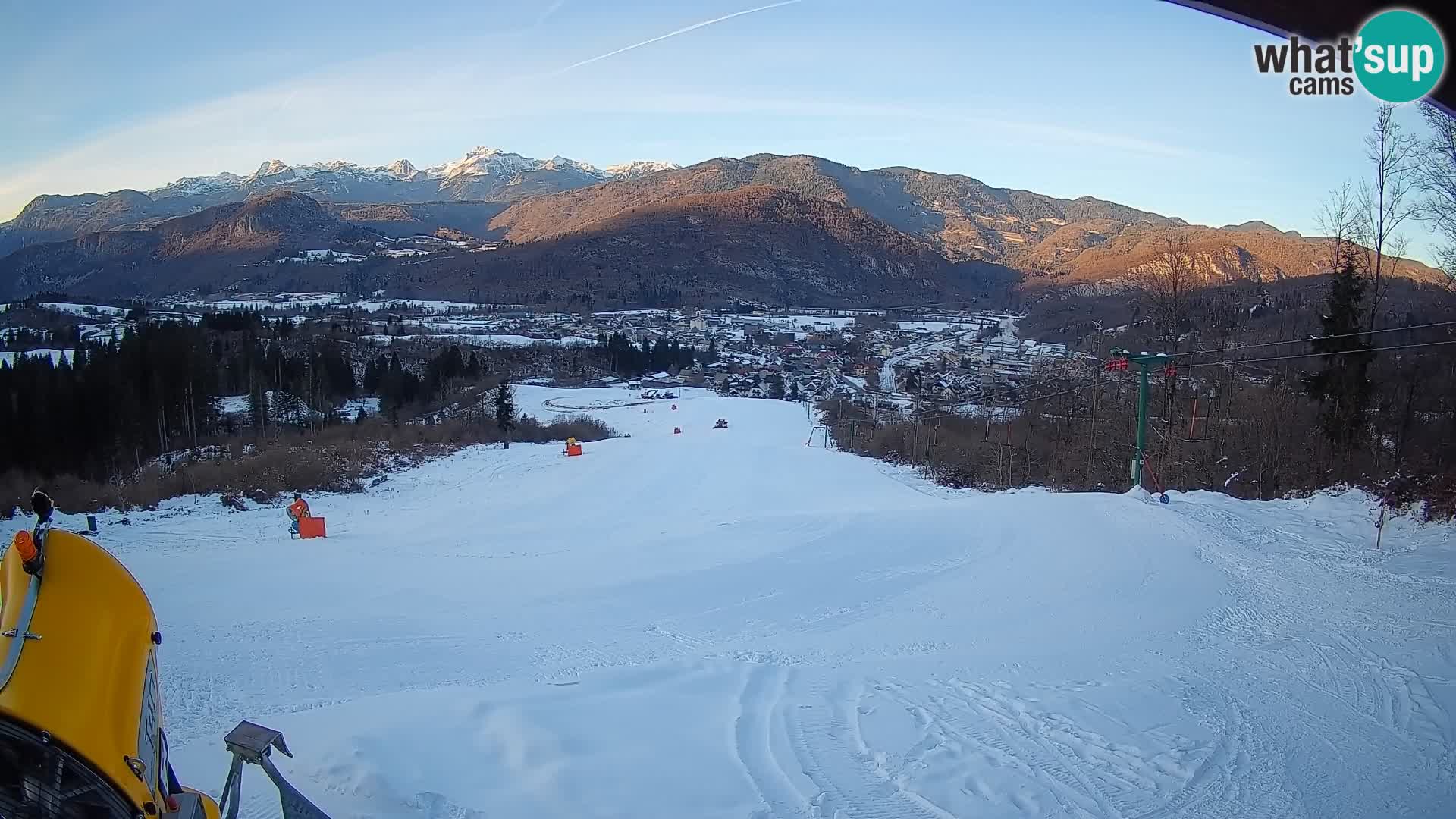 Webcam Bohinjska Bistrica – Live View from Kozji Hrbet Ski Station