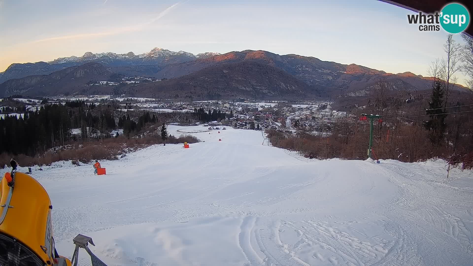 Webcam Bohinjska Bistrica – Vista live dalla stazione sciistica Kozji Hrbet