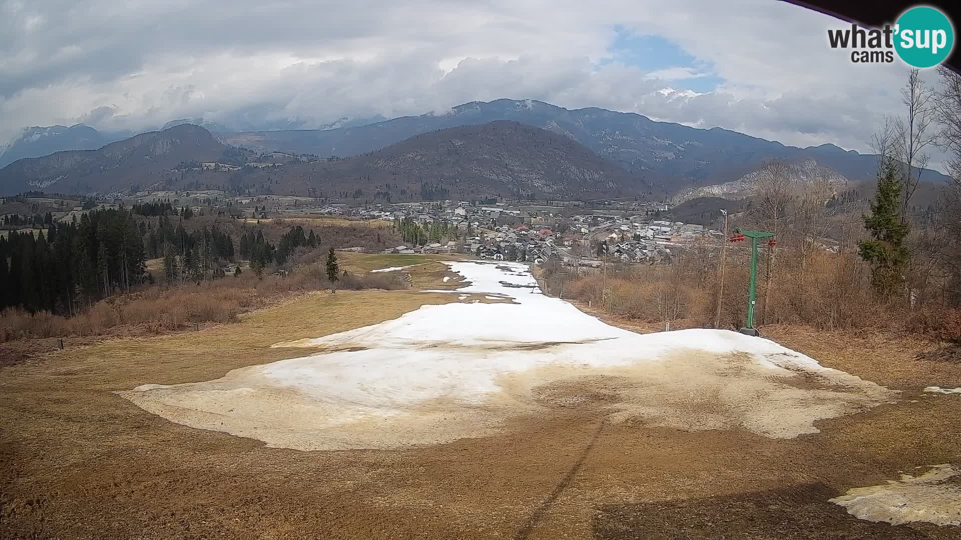 Webcam Bohinjska Bistrica – Vista live dalla stazione sciistica Kozji Hrbet