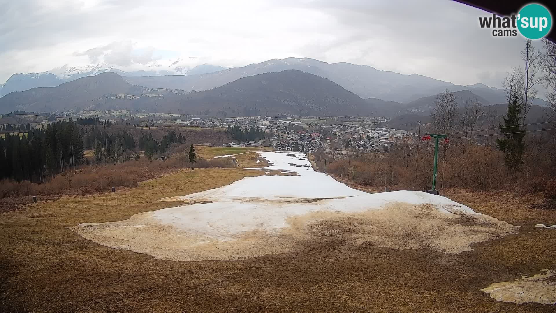 Webcam Bohinjska Bistrica – Vista live dalla stazione sciistica Kozji Hrbet