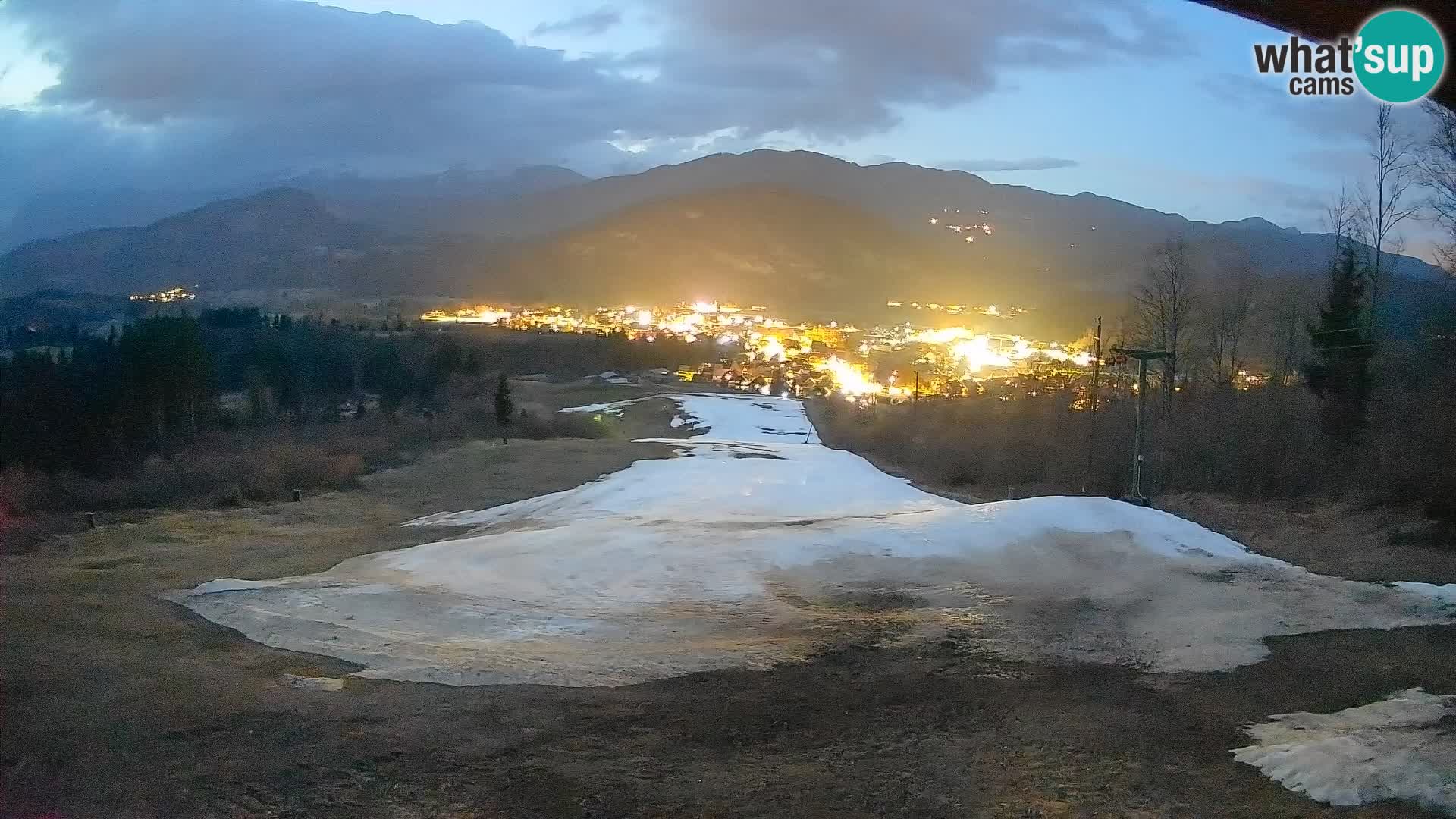 Webcam Bohinjska Bistrica – Vue en direct depuis la station de ski Kozji Hrbet