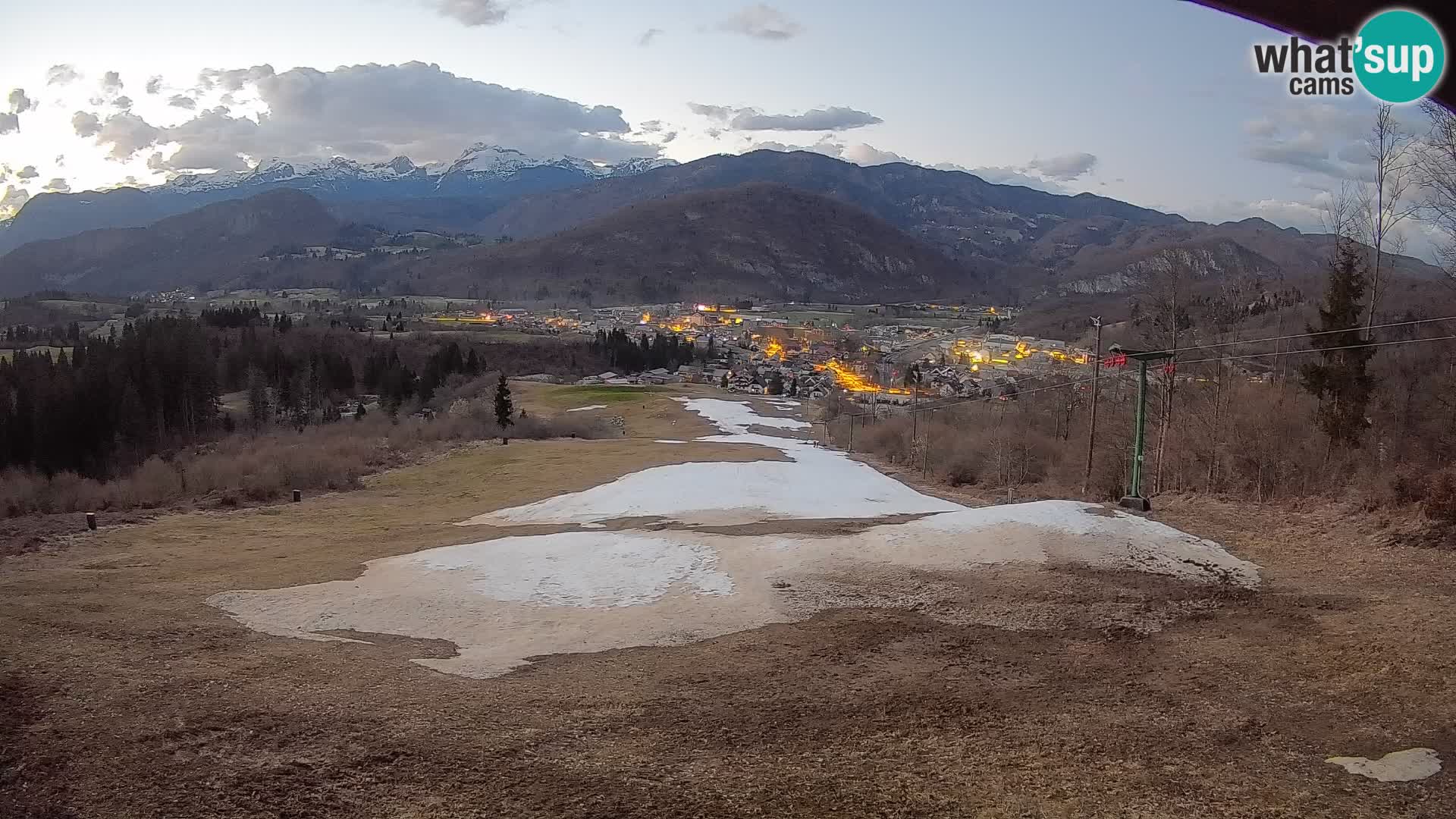 Webcam Bohinjska Bistrica – Vue en direct depuis la station de ski Kozji Hrbet