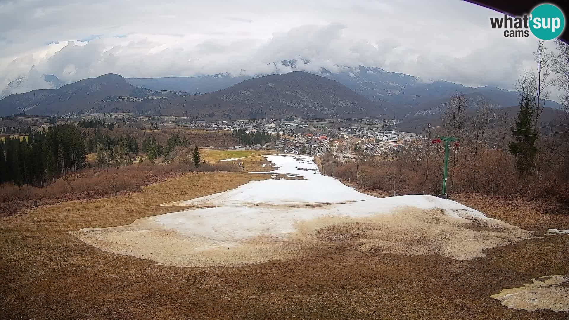 Webcam Bohinjska Bistrica – Live View from Kozji Hrbet Ski Station
