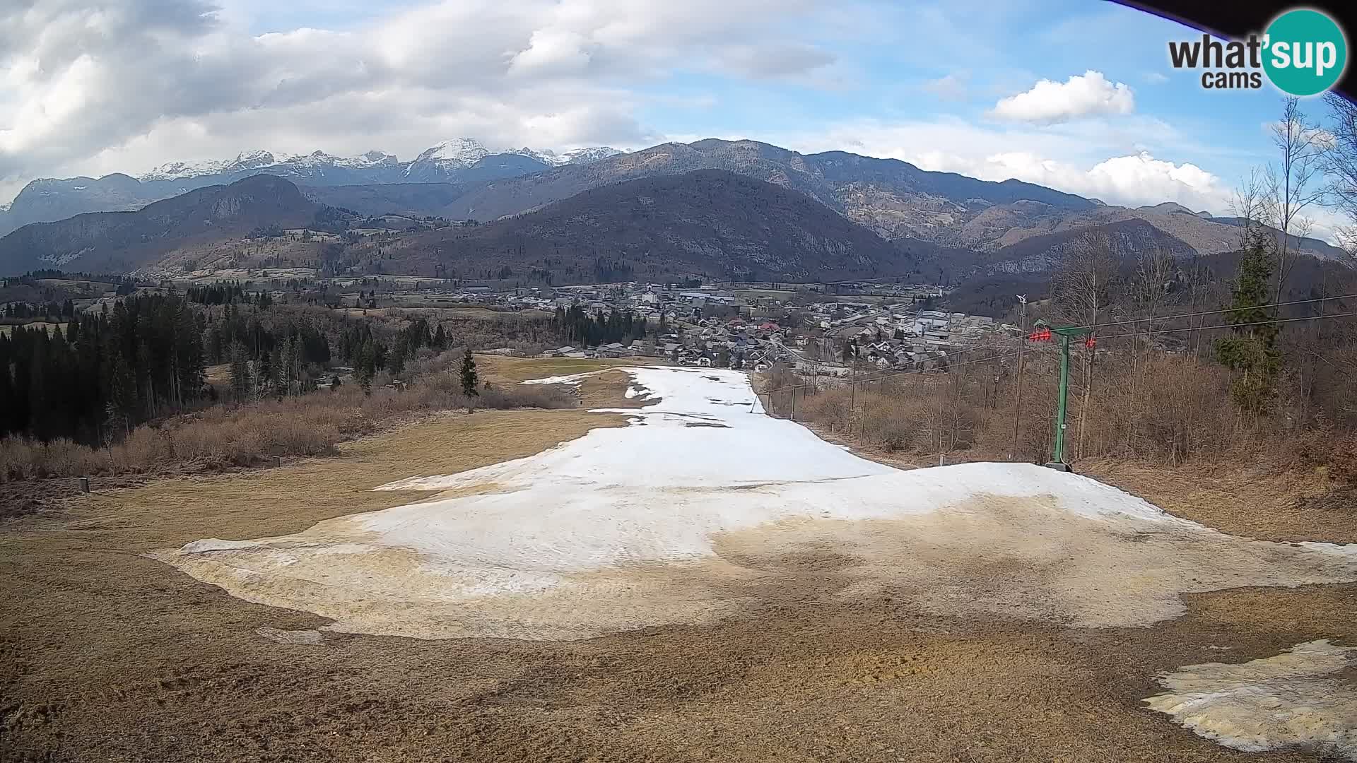 Spletna kamera Bohinjska Bistrica – Pogled v živo s smučišča Kozji Hrbet