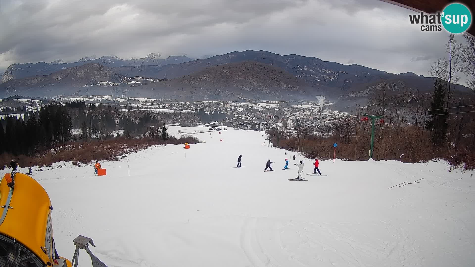 Livekamera Bohinjska Bistrica – Liveblick von der Skistation Kozji Hrbet