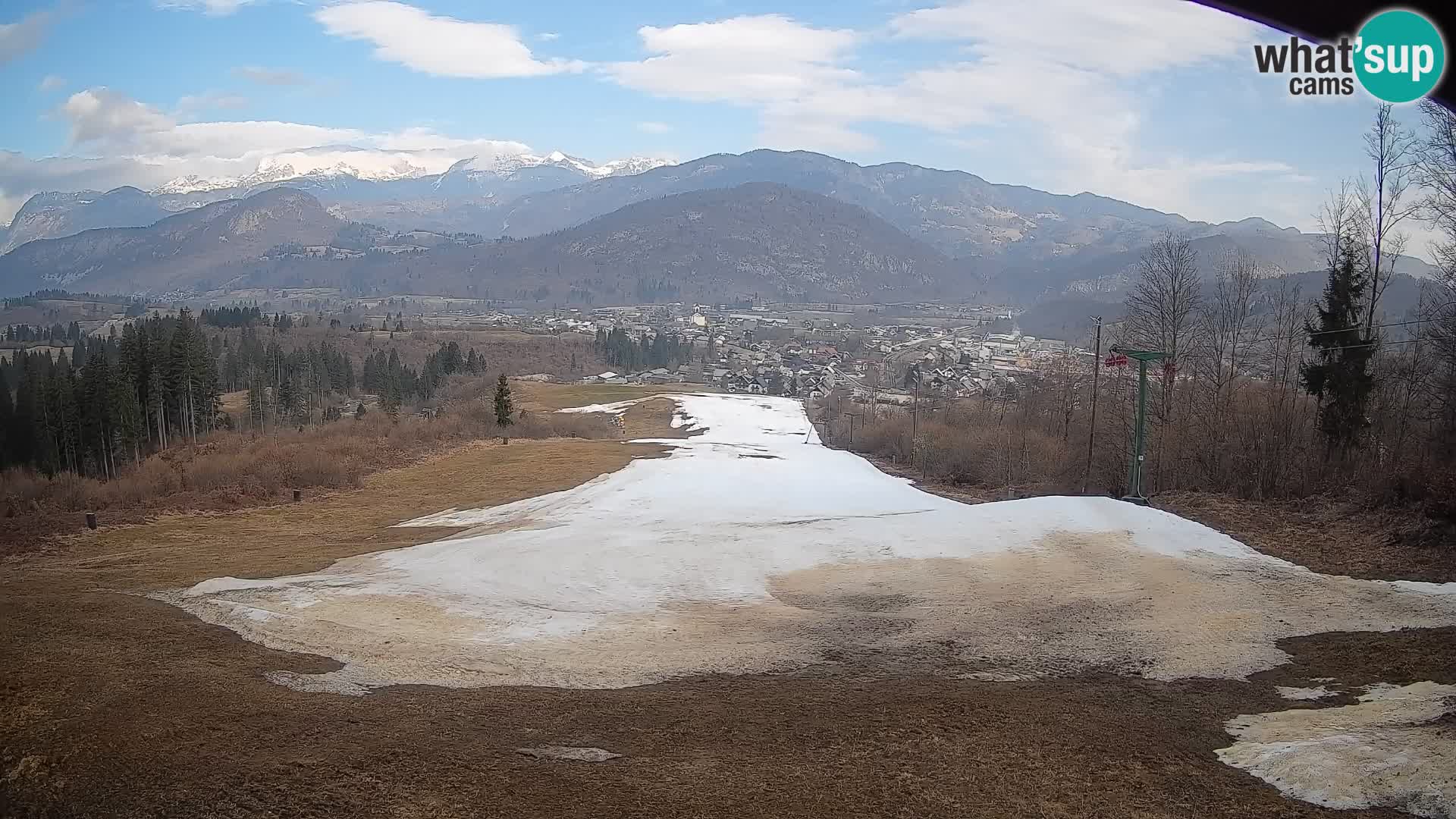 Webcam Bohinjska Bistrica – Vue en direct depuis la station de ski Kozji Hrbet