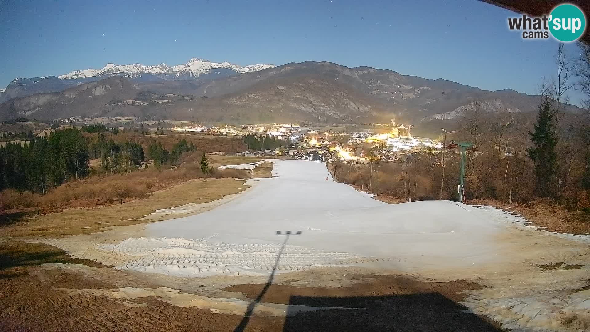 Webcam Bohinjska Bistrica – Vista live dalla stazione sciistica Kozji Hrbet