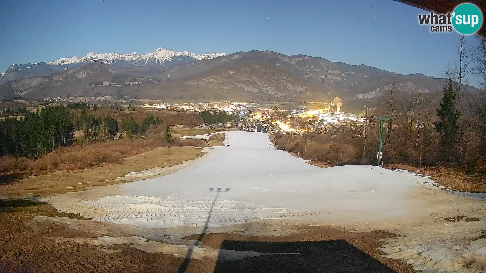 Webcam Bohinjska Bistrica – Live View from Kozji Hrbet Ski Station