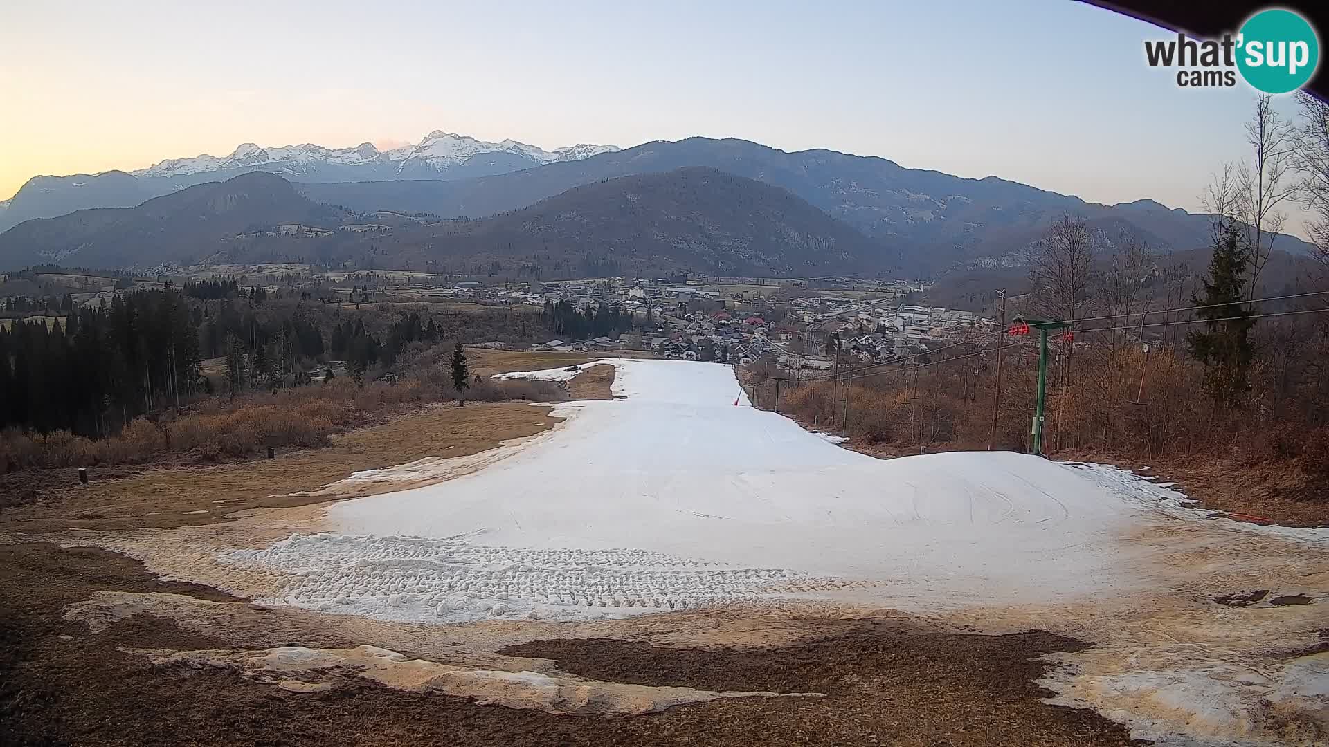 Cámara en vivo Bohinjska Bistrica – Vista en directo desde la estación de esquí Kozji Hrbet