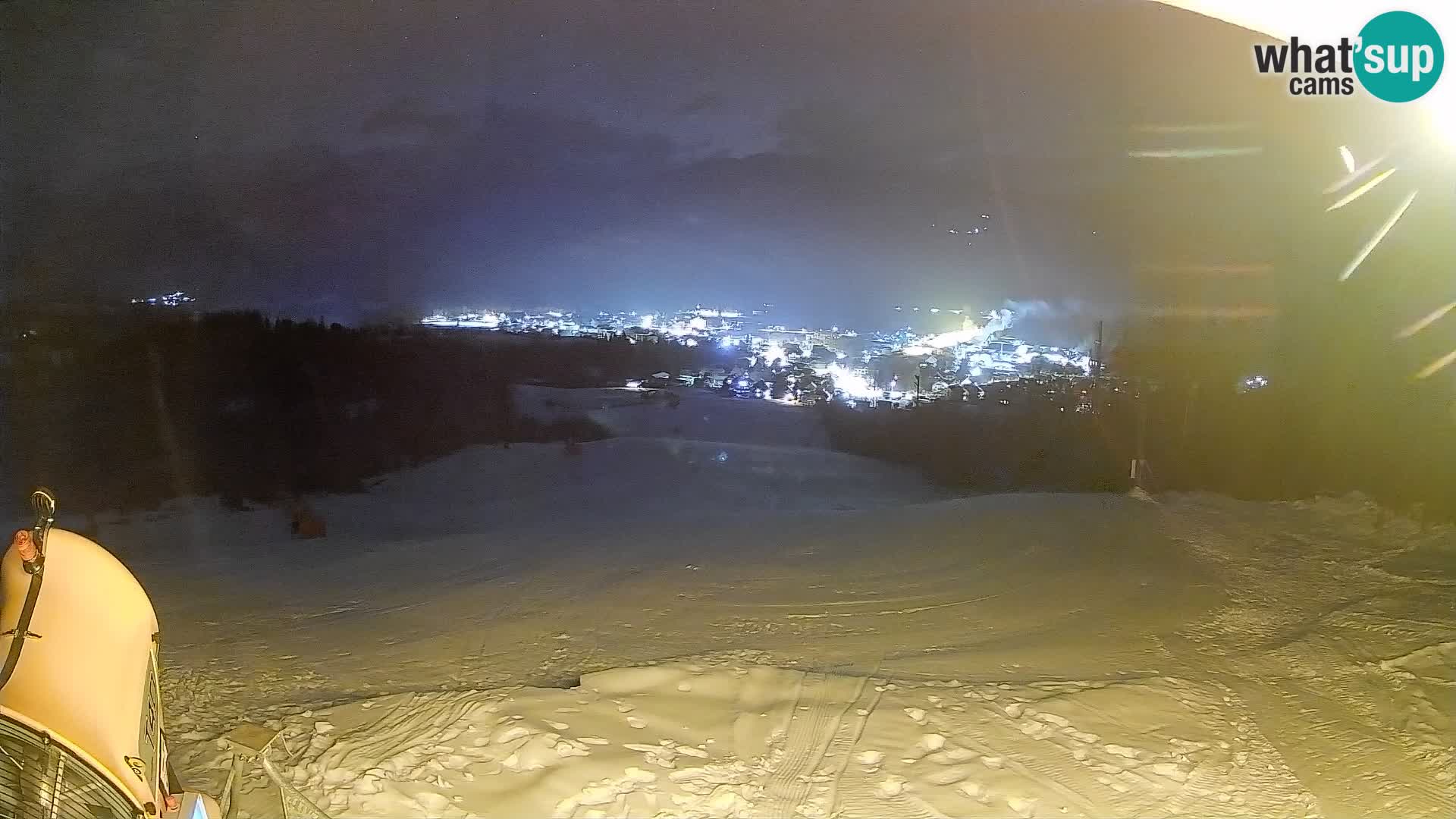 Webcam Bohinjska Bistrica – Live View from Kozji Hrbet Ski Station