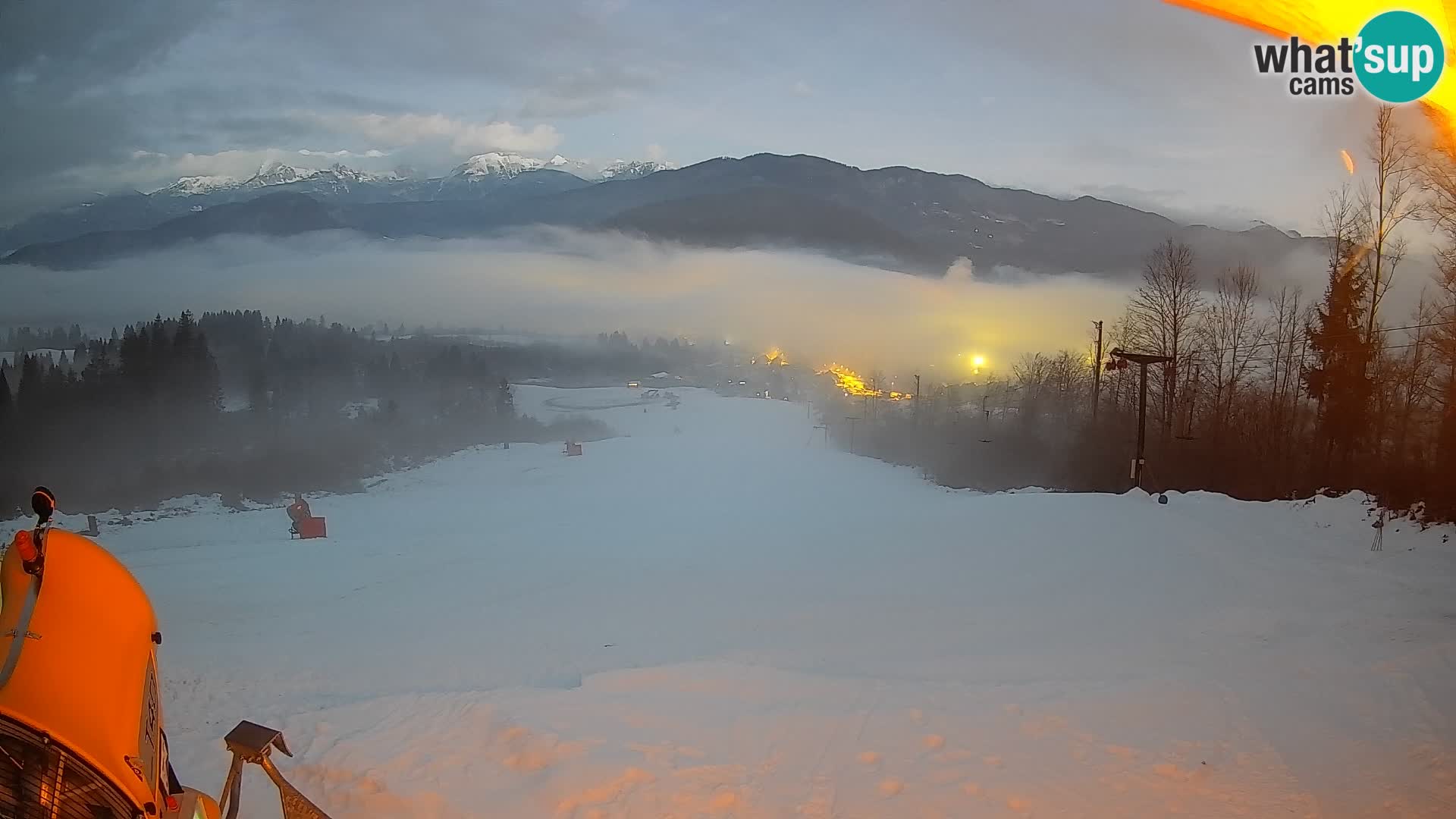 Livekamera Bohinjska Bistrica – Liveblick von der Skistation Kozji Hrbet