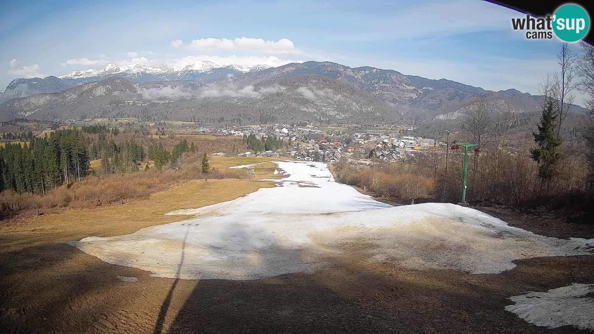 Cámara en vivo Bohinjska Bistrica – Vista en directo desde la estación de esquí Kozji Hrbet
