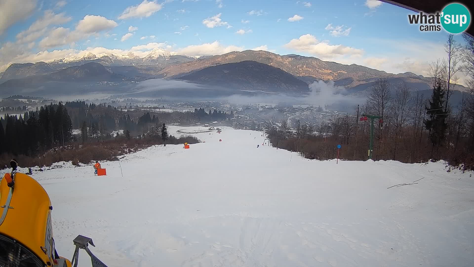 Webcam Bohinjska Bistrica – Live View from Kozji Hrbet Ski Station