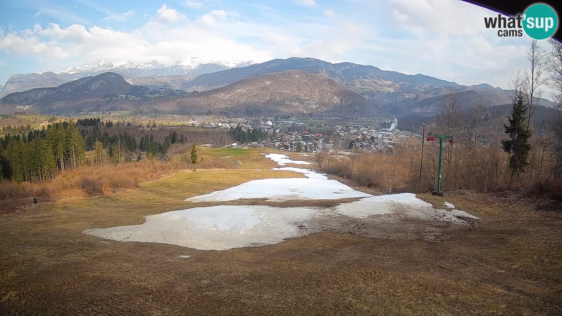 Webcam Bohinjska Bistrica – Live View from Kozji Hrbet Ski Station