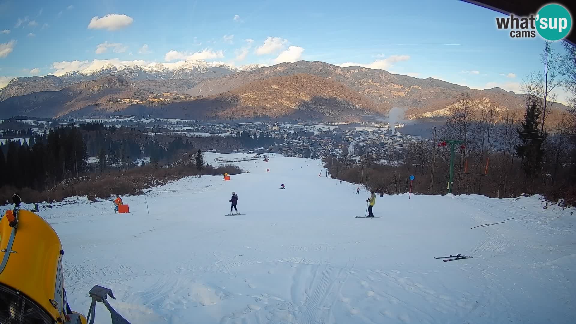 Webcam Bohinjska Bistrica – Live View from Kozji Hrbet Ski Station