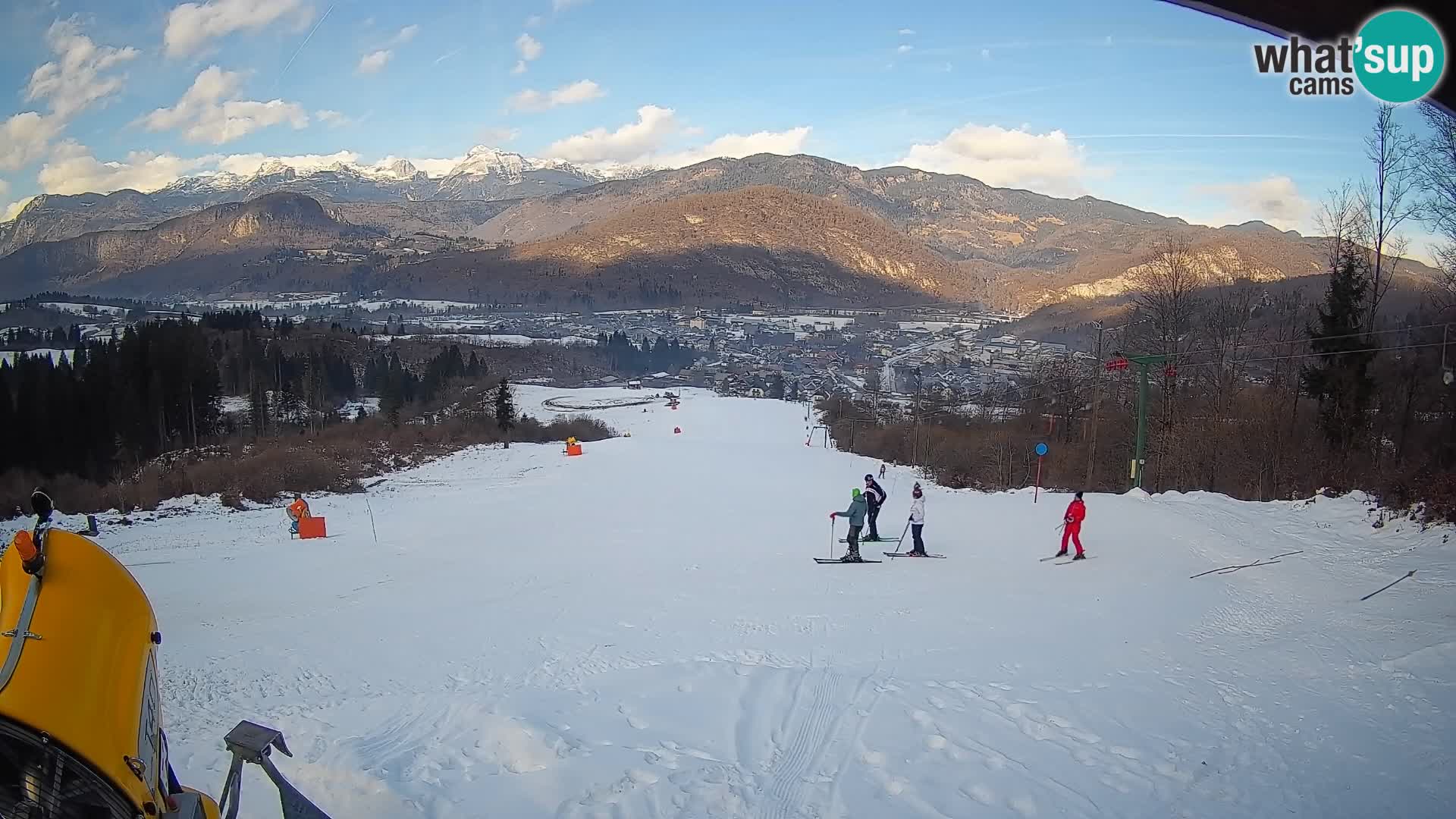 Webcam Bohinjska Bistrica – Live View from Kozji Hrbet Ski Station