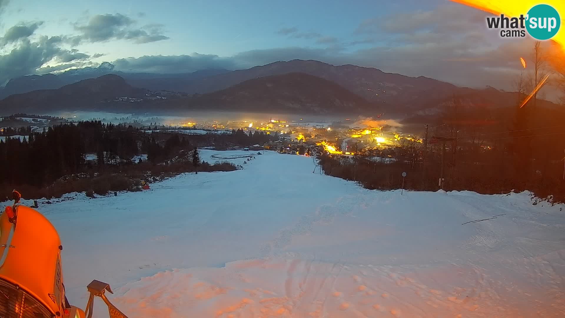 Livekamera Bohinjska Bistrica – Liveblick von der Skistation Kozji Hrbet