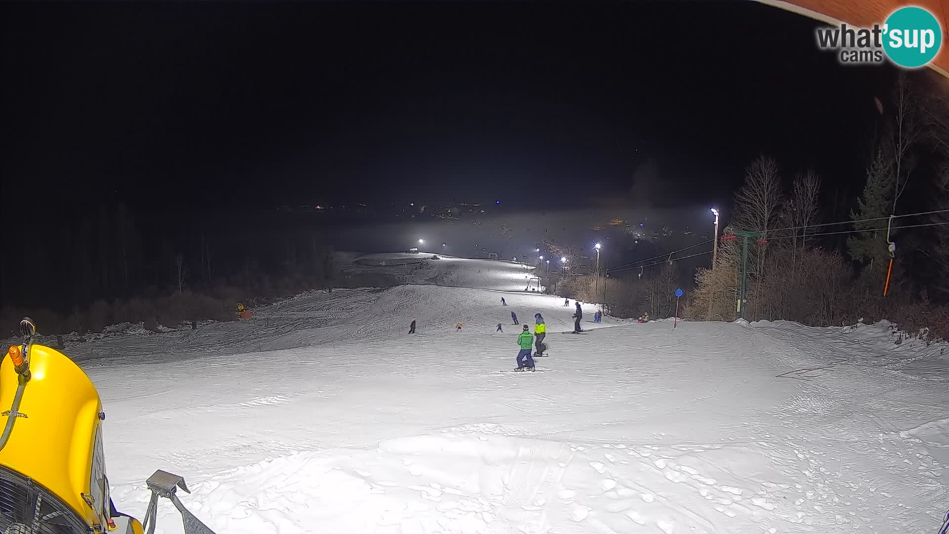 Kamera uživo Bohinjska Bistrica – Pogled u stvarnom vremenu sa skijališta Kozji Hrbet