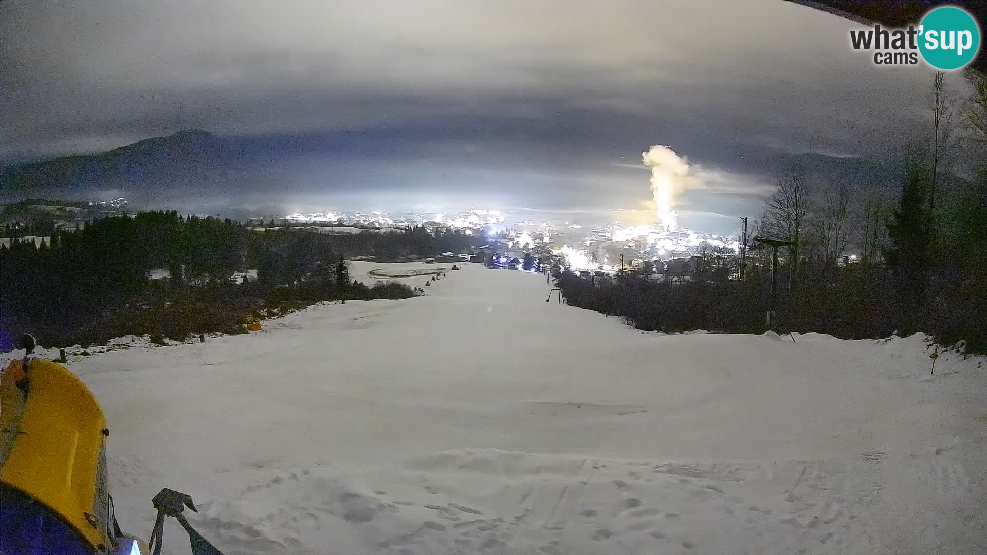 Webcam Bohinjska Bistrica – Live View from Kozji Hrbet Ski Station