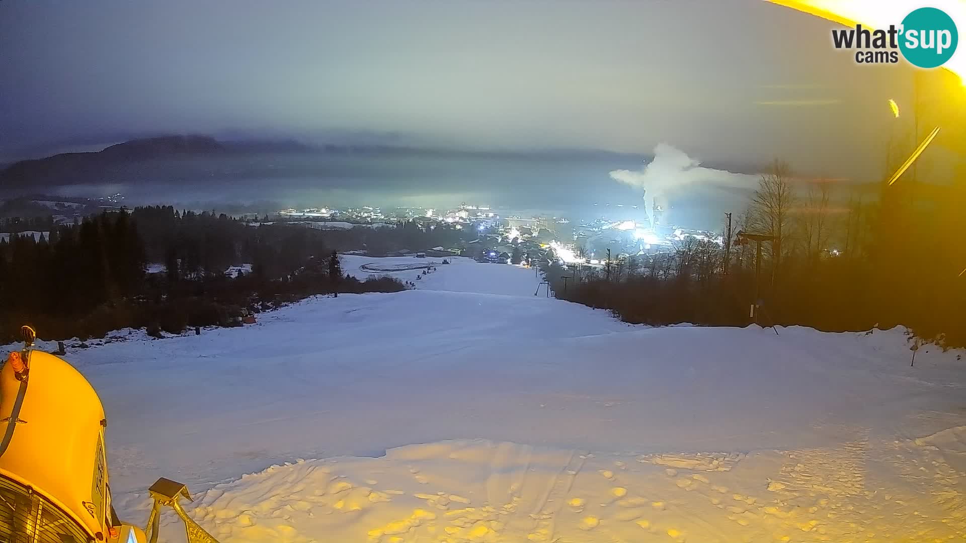 Webcam Bohinjska Bistrica – Vista live dalla stazione sciistica Kozji Hrbet