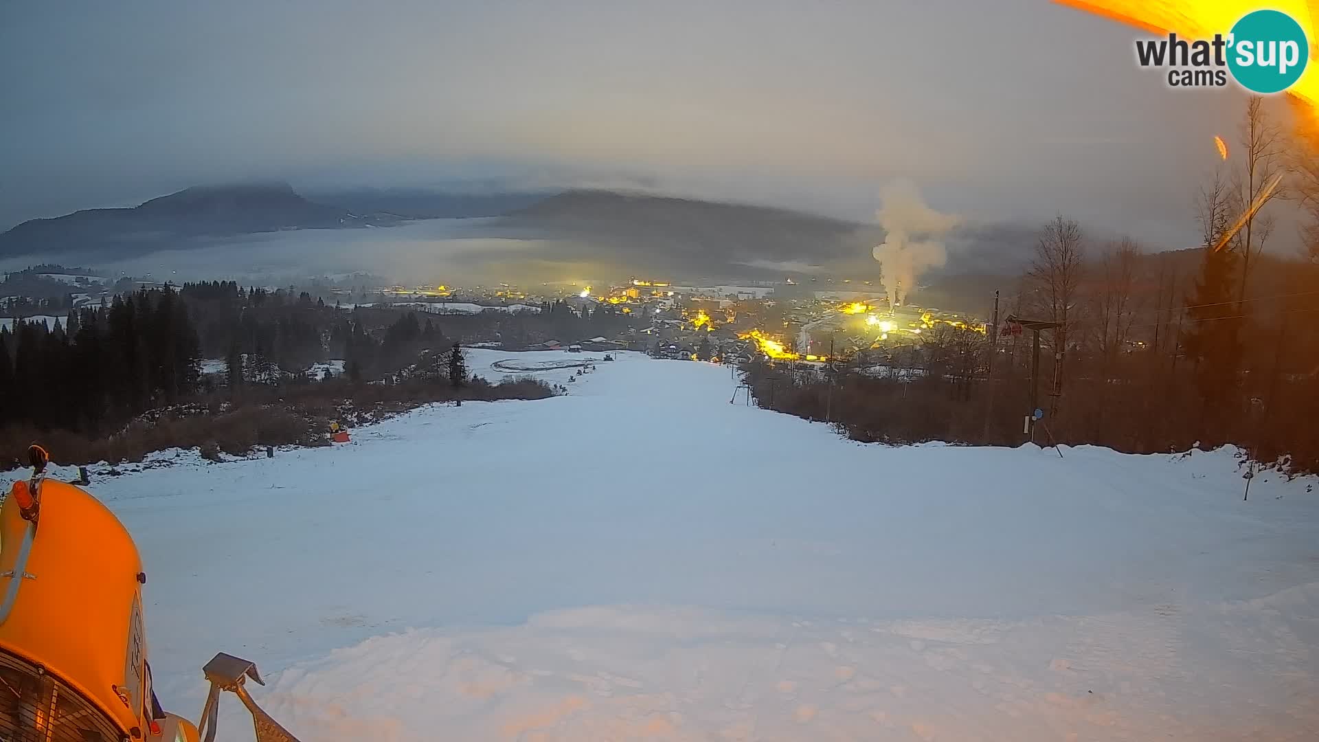 Webcam Bohinjska Bistrica – Live View from Kozji Hrbet Ski Station