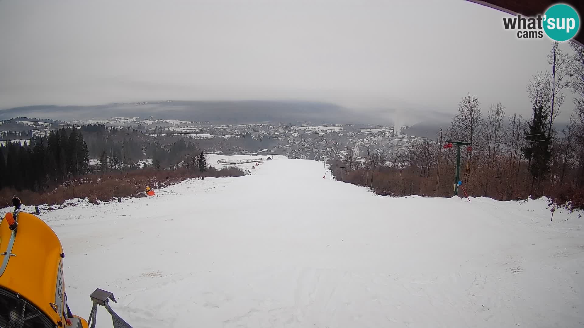 Webcam Bohinjska Bistrica – Vue en direct depuis la station de ski Kozji Hrbet