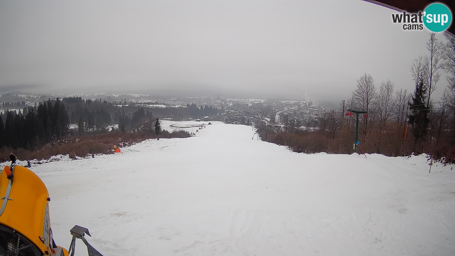 Webcam Bohinjska Bistrica – Live View from Kozji Hrbet Ski Station