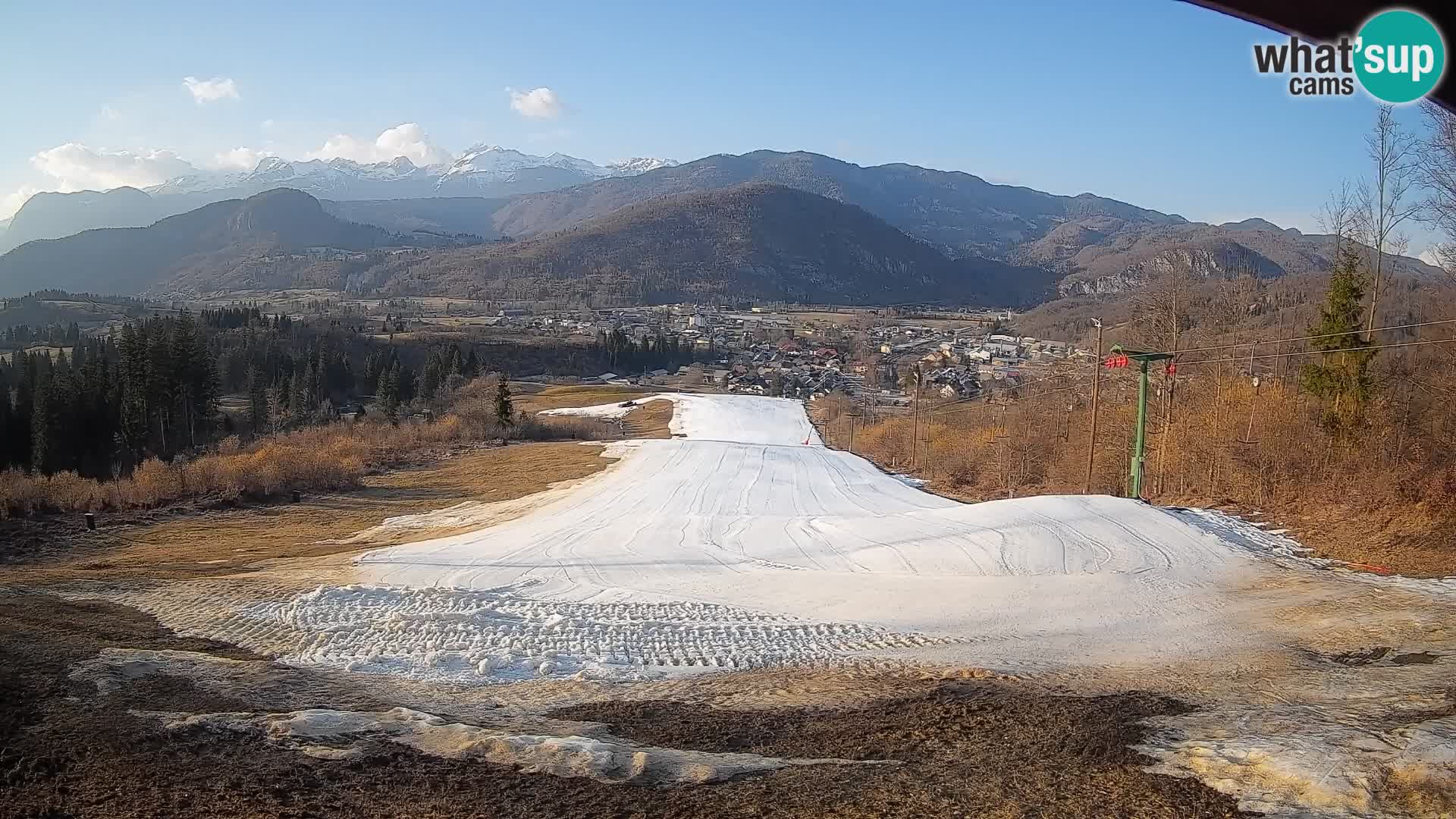 Webcam Bohinjska Bistrica – Live View from Kozji Hrbet Ski Station