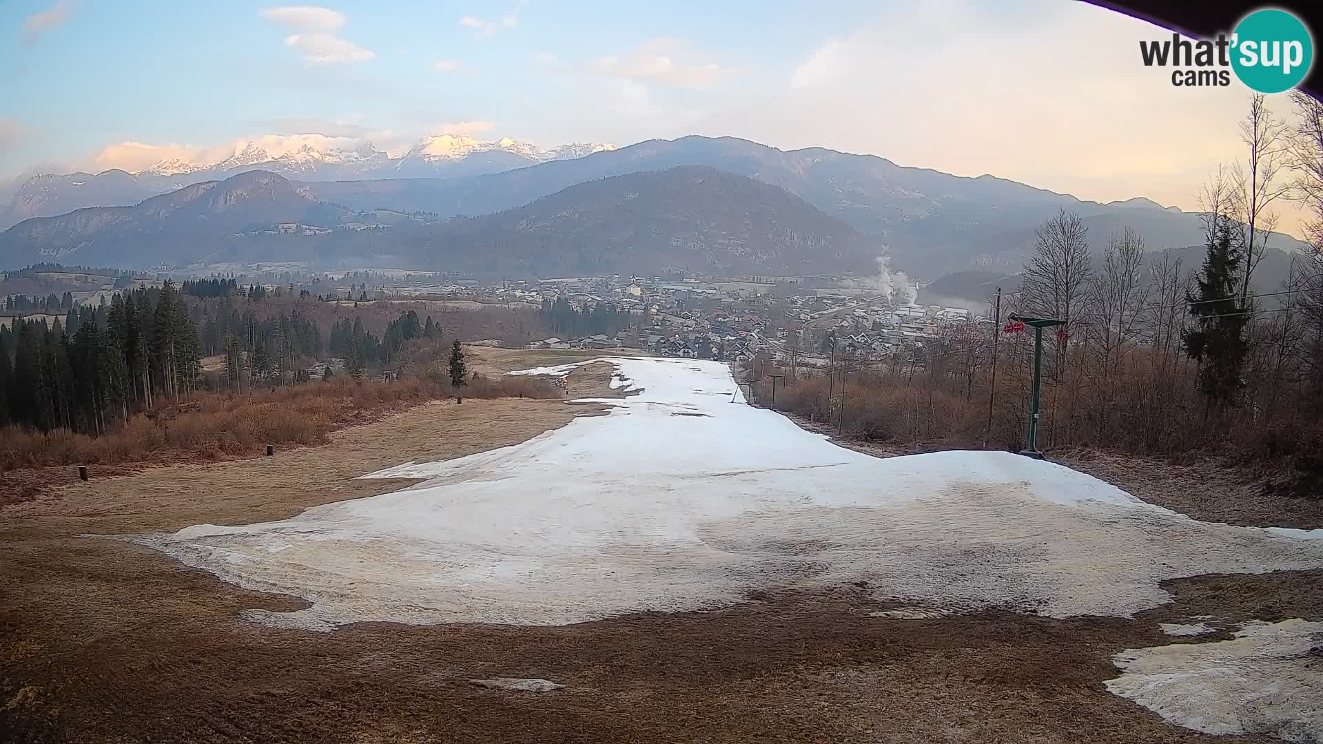 Webcam Bohinjska Bistrica – Live View from Kozji Hrbet Ski Station