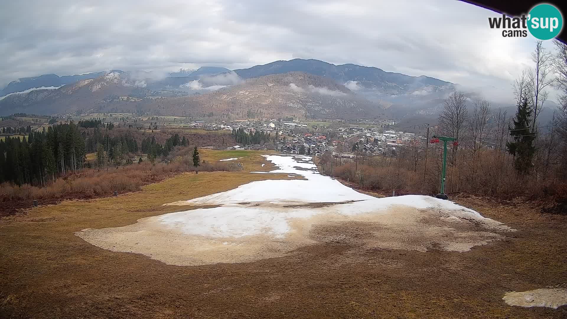 Webcam Bohinjska Bistrica – Live View from Kozji Hrbet Ski Station
