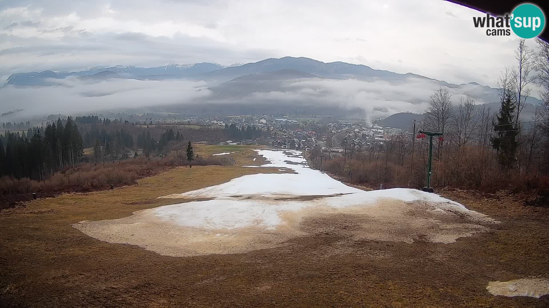 Webcam Bohinjska Bistrica – Vista live dalla stazione sciistica Kozji Hrbet