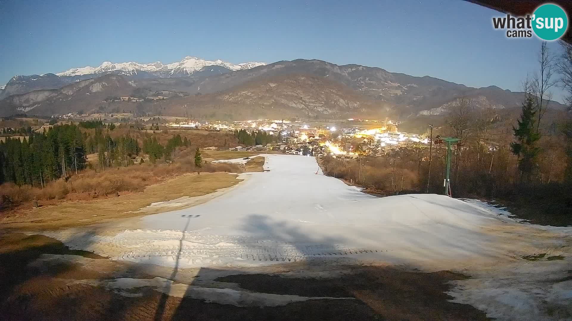 Webcam Bohinjska Bistrica – Vista live dalla stazione sciistica Kozji Hrbet
