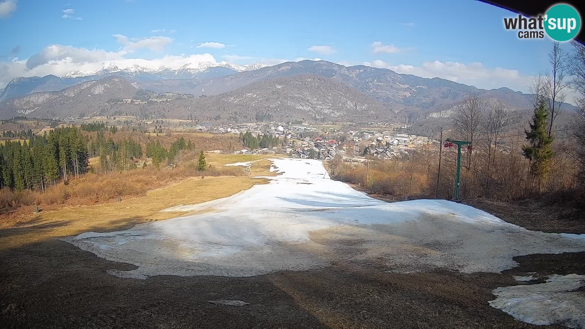 Webcam Bohinjska Bistrica – Vue en direct depuis la station de ski Kozji Hrbet