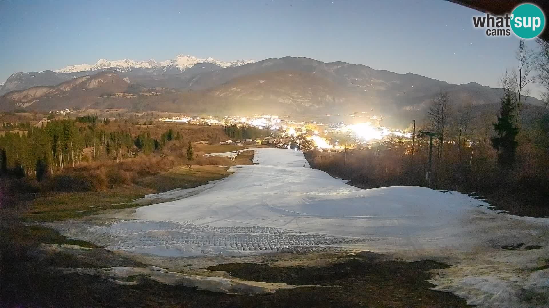 Webcam Bohinjska Bistrica – Vue en direct depuis la station de ski Kozji Hrbet